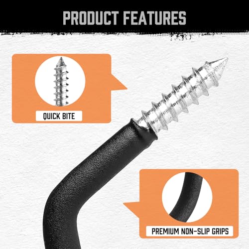 6 Pack Heavy Duty Bike Hooks