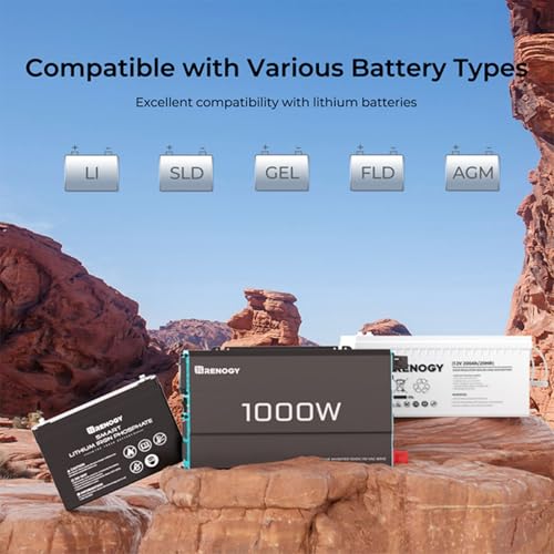 Inverter P2 1000W Pure Sine Wave Inverter 12V DC to 120V AC