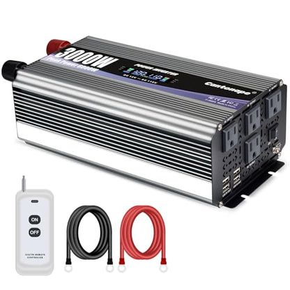 3000W Power Inverter 12V to 110V