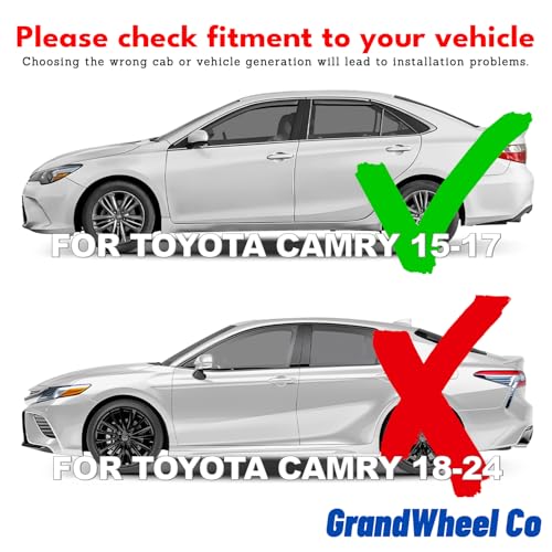 Window Deflectors Smoke Tinted in (4 Count)