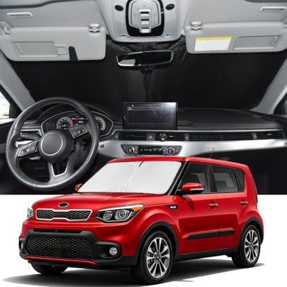 Windshield Sunshade for Kia Soul 2014