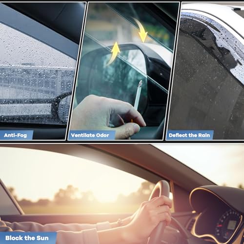 Window Visors Rain Guards Fit for Honda Odyssey 2005