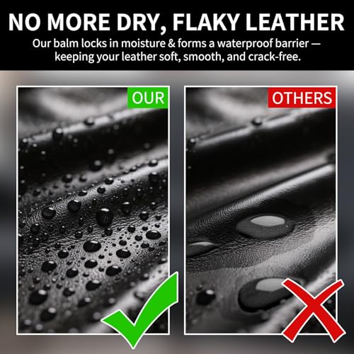 Leather Recoloring Balm and Leather Repair Kit for Furniture