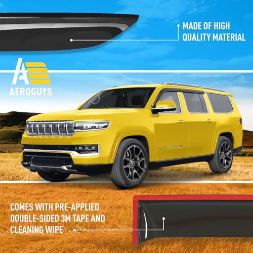 Extra Durable Window Deflectors Tape (4 Count)