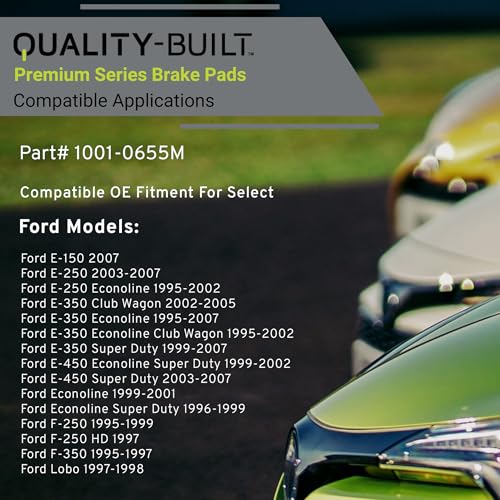 Front Semi Metallic Brake Pads