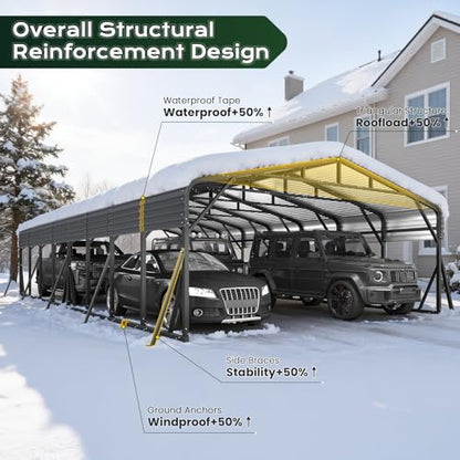 20x40FT Metal Carport