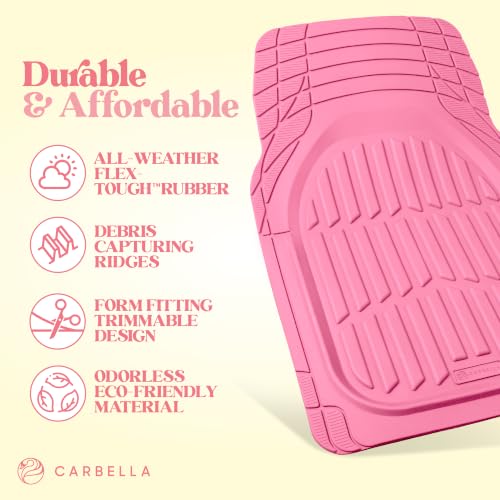 Popstar Pink Car Floor Mats
