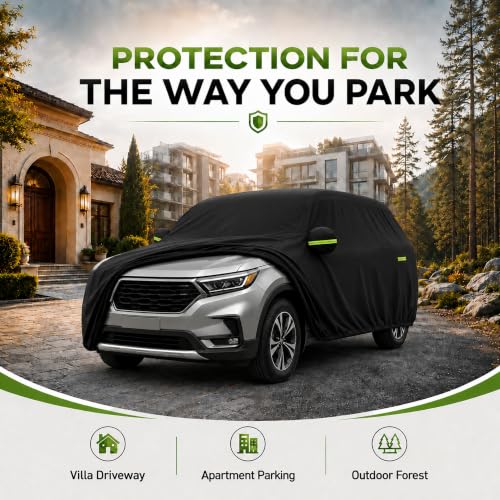 Car Cover for SUV Waterproof All Weather Outdoor Full Cover