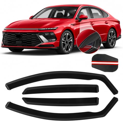 in Channel Window Rain Guards Fit for Hyundai Sonata 2020
