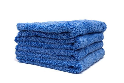 Korean Plush Premium Edgeless Microfiber Detailing Towels (4 Count)