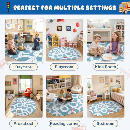 Large Kids Playroom Rug