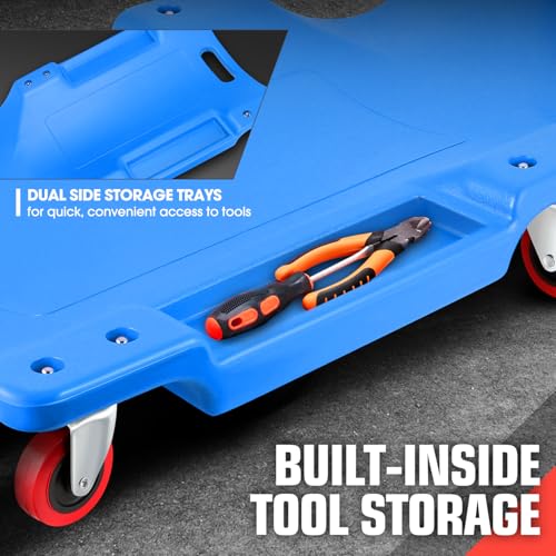 36" L X 17" W x 4.25" H Vehicle Repair Low Profile Automotive Creeper w