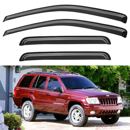 Window Visors Rain Guards for 1999