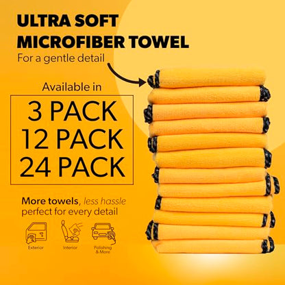 Professional Microfiber Towels (12 Count)