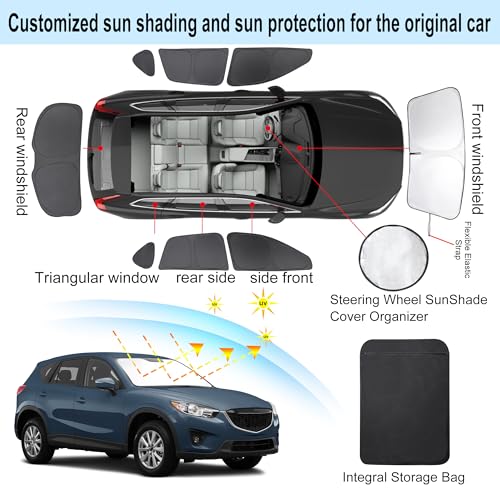 Window Shades for Mazda CX (8 Count)