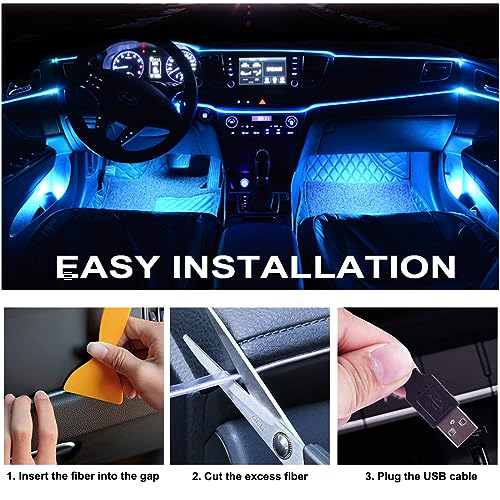 Interior Car LED Strip Lights (2 Count)