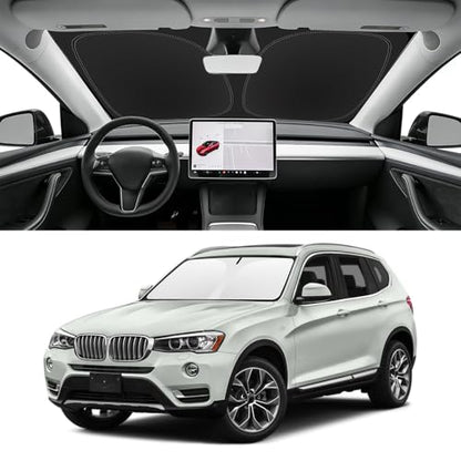 Custom Fit Windshield Sun Shade for BMW X3 2011