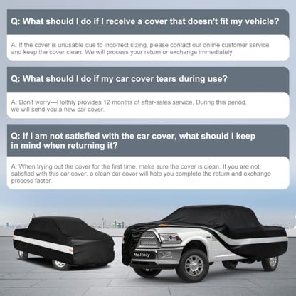 10 Layers Truck Cover Waterproof All Weather Custom Fit Dodge Ram 2500 3500