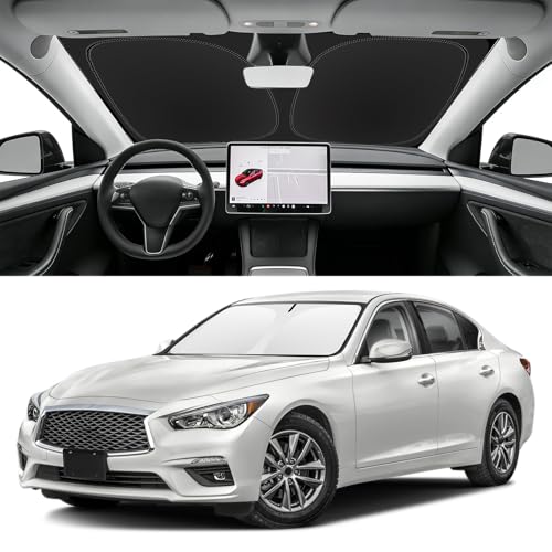 Custom Fit Windshield Sun Shade for Infiniti Q50 2014