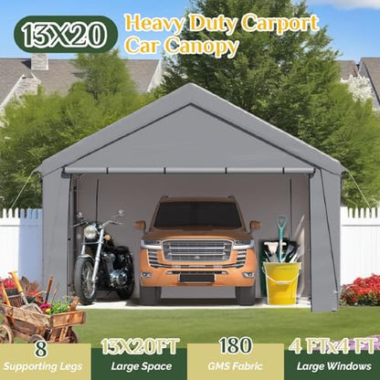 13x20FT Heavy Duty Carport