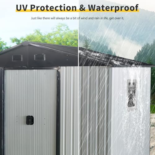 4x8 FT Outdoor Storage Shed