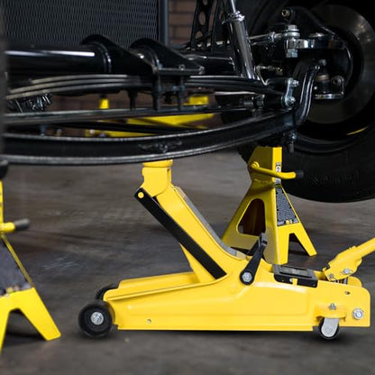 2.5 Ton Trolley Jack Hydraulic Low Profile Floor Jack for Cars Lift with Single Piston Lift Pump