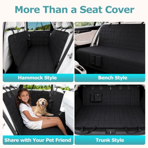 Dog Car Seat Covers for Back Seat