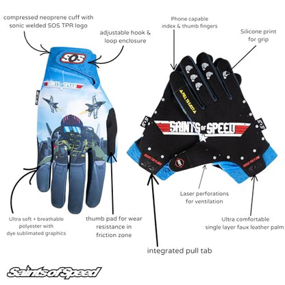 Mach II Dirt Bike Gloves