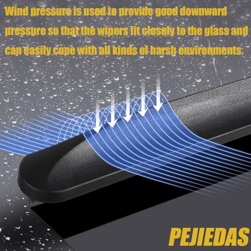 3 Replacement Wiper Blades For Mercedes (3 Count)
