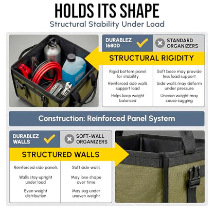 Large Car Trunk Organizer