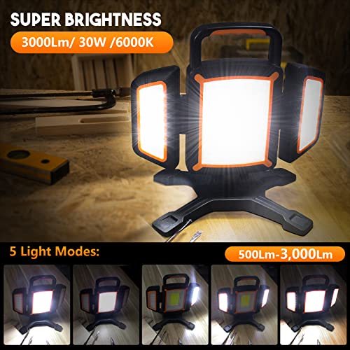 30W Rechargeable Work Light
