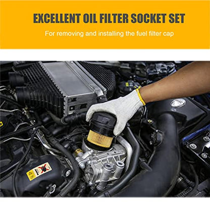 Oil Filter Socket Set 14pcs 3