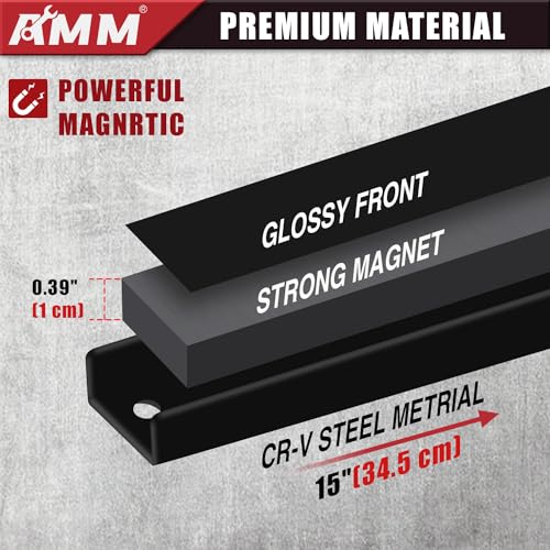 8PCS Magnetic Tool Holder Strip (8 Count)