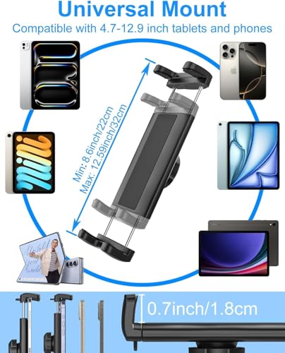Tablet Holder for Car Dashboard Windshield