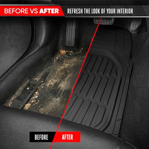 FlexTough LITE Rubber Car Mats Full Set