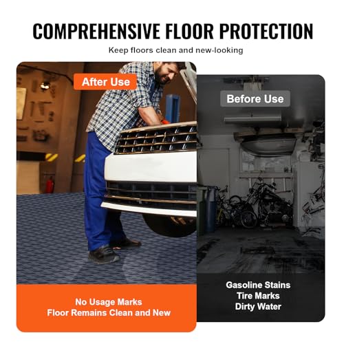 Garage Floor Tiles 12 x 12 x 0.53 inch