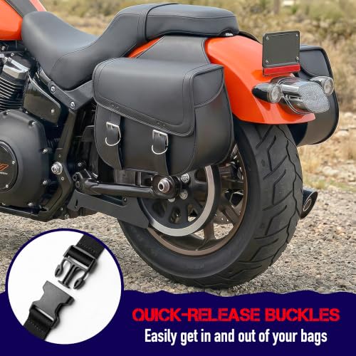 Nomad Universal Motorcycle Saddlebags (2 Count)