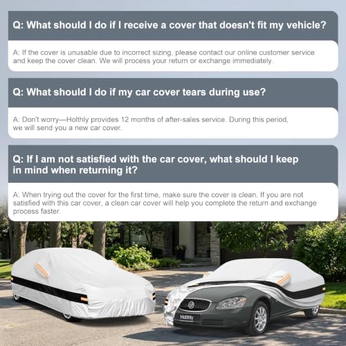 10 Layers Sedan Car Cover Custom Fit for Buick Lucerne