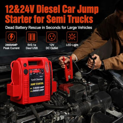12V 24V Jump Starter