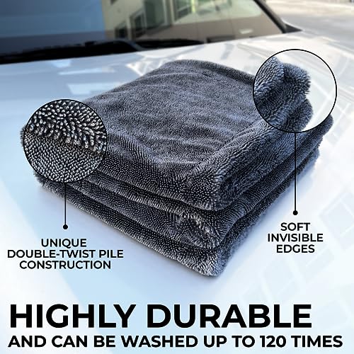 Premium Large Car Drying Towel 20"x26"