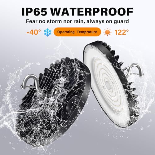 6 Pack UFO High Bay Led Shop Lights 150W (6 Count)