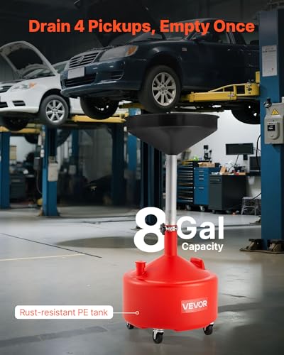 8 Gallon Waste Oil Drain Tank