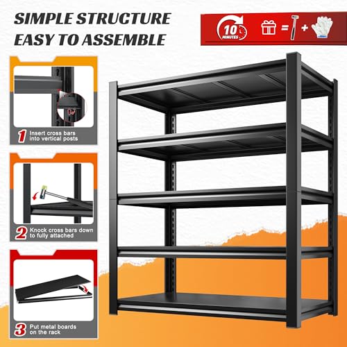 5 Tier Garage Shelving for Garage
