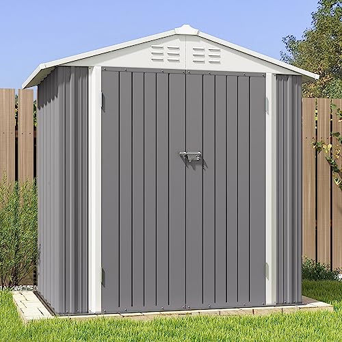 6x4 FT Outdoor Storage Shed