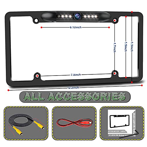 License Plate Backup HD Camera