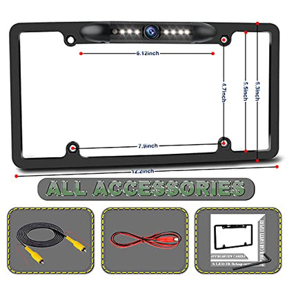 License Plate Backup HD Camera