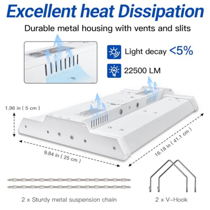 LED Linear Shop Lights 150W (4 Count)