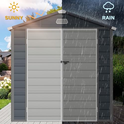 8x9FT Outdoor Storage Shed w