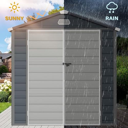 8x9FT Outdoor Storage Shed w