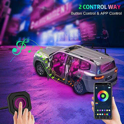 Acrylic Interior Car Lights (14 Count)